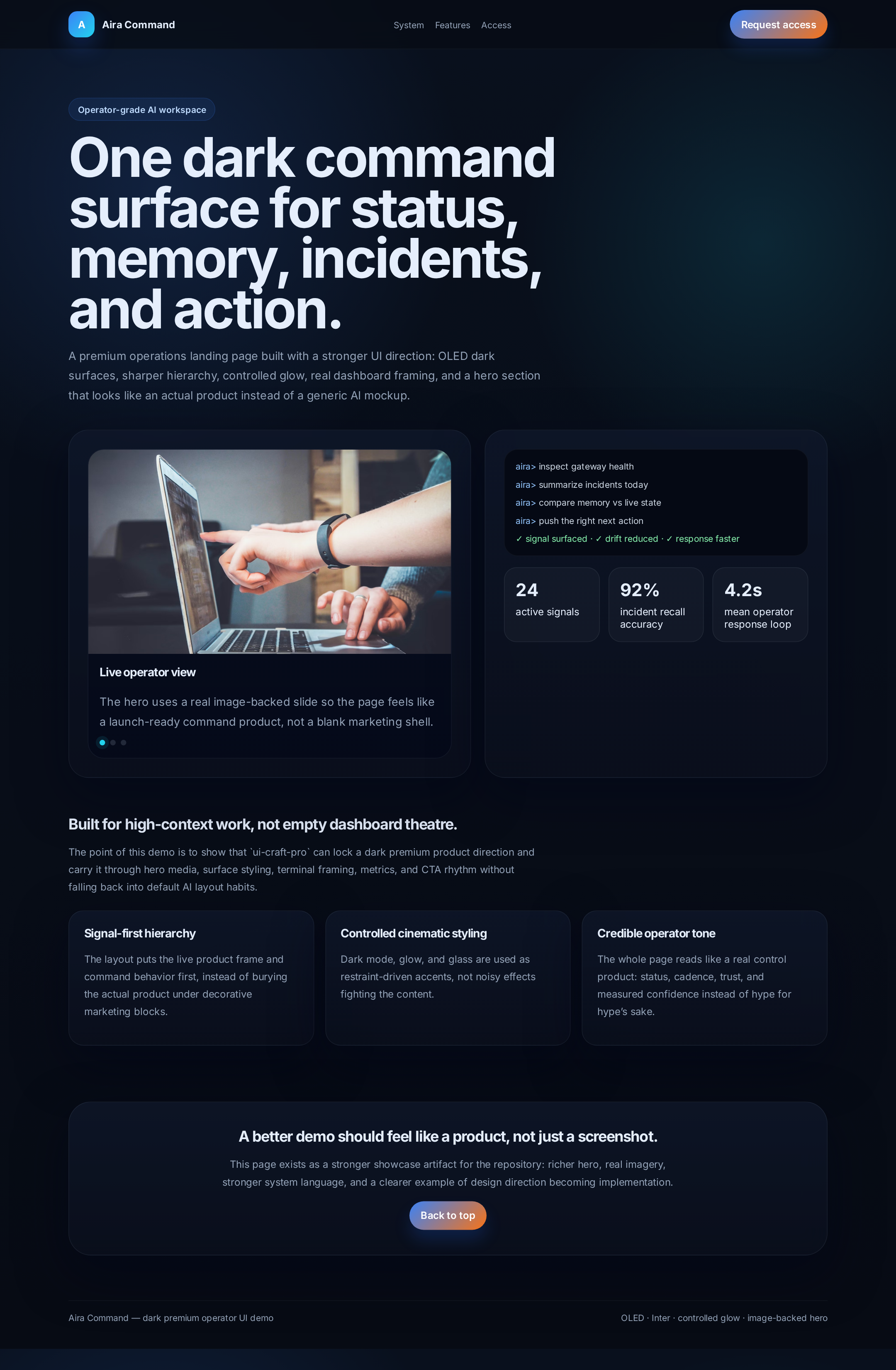 Aira Command preview